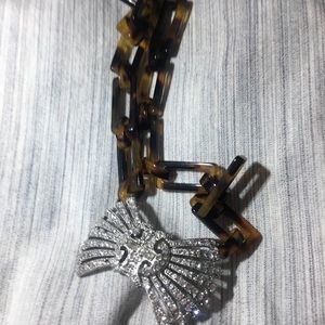 J. Crew Jewelry - New❗️Jcrew crystal and tortoise necklace J. Crew Jewelry - New❗️Jcrew crystal and tortoise necklace